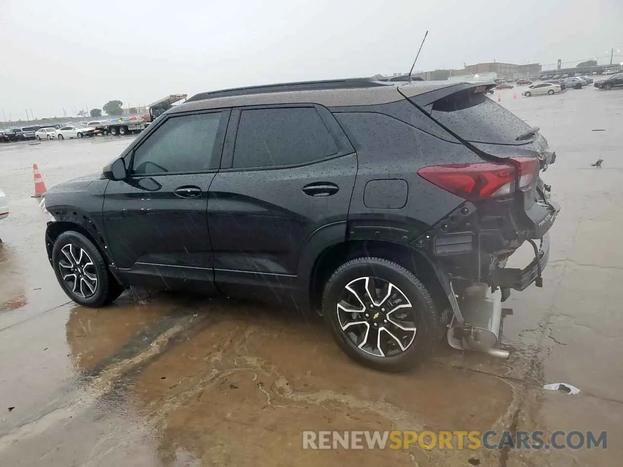 2 Photograph of a damaged car KL79MVSL8NB046362 CHEVROLET TRAILBLZR 2022