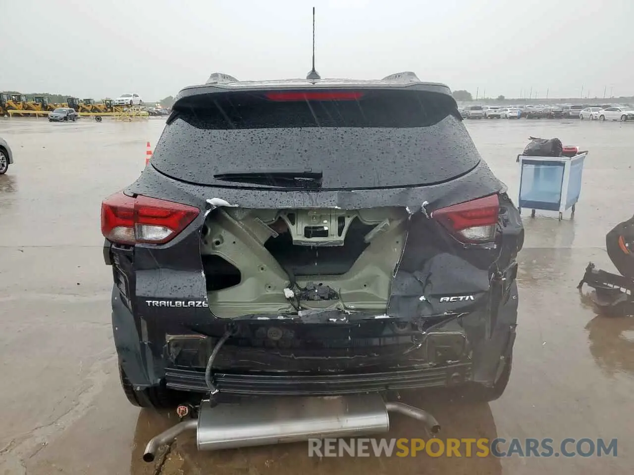 6 Photograph of a damaged car KL79MVSL8NB046362 CHEVROLET TRAILBLZR 2022
