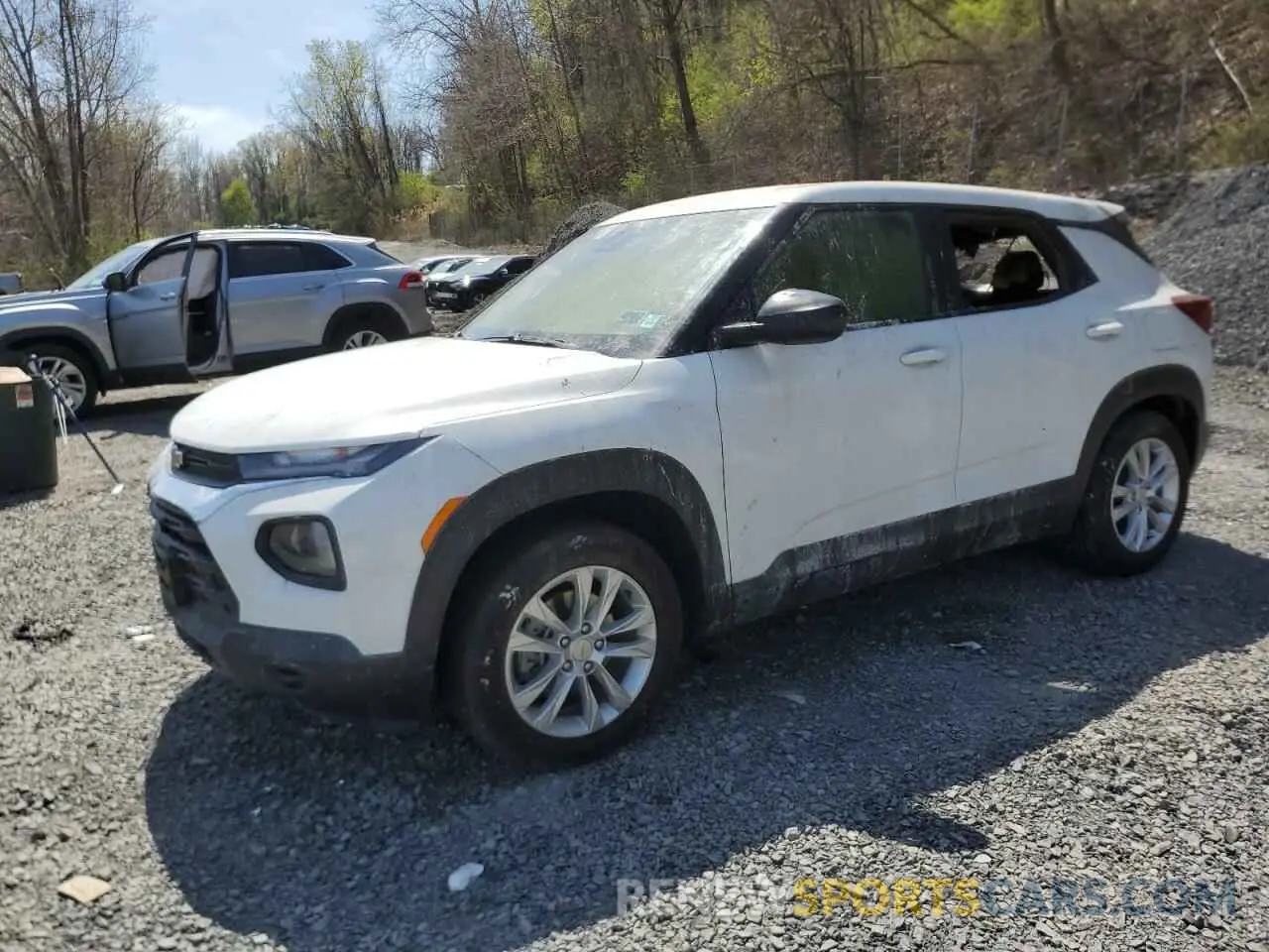 1 Photograph of a damaged car KL79MMS23PB176845 CHEVROLET TRAILBLZR 2023