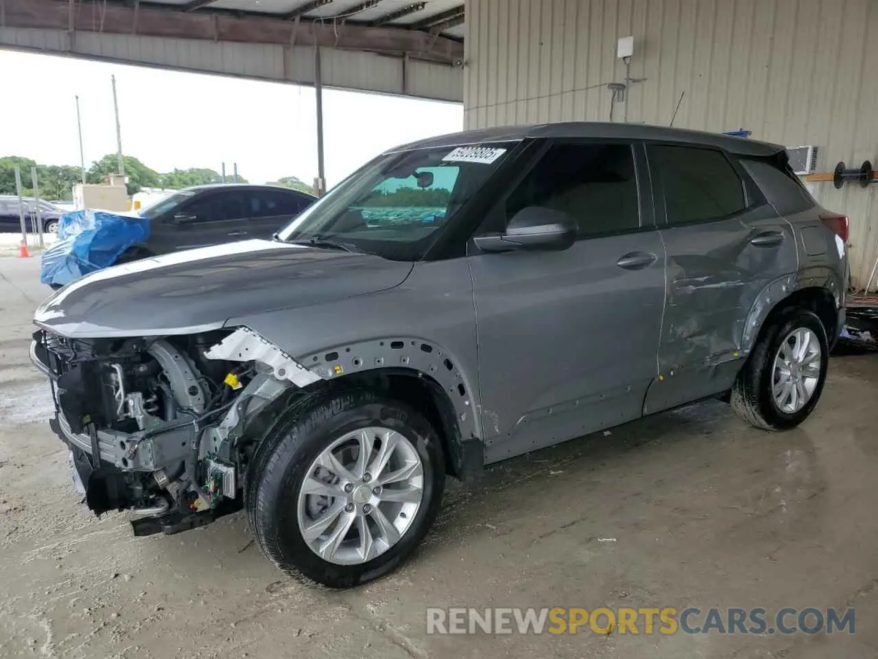 1 Photograph of a damaged car KL79MMS23PB194309 CHEVROLET TRAILBLZR 2023