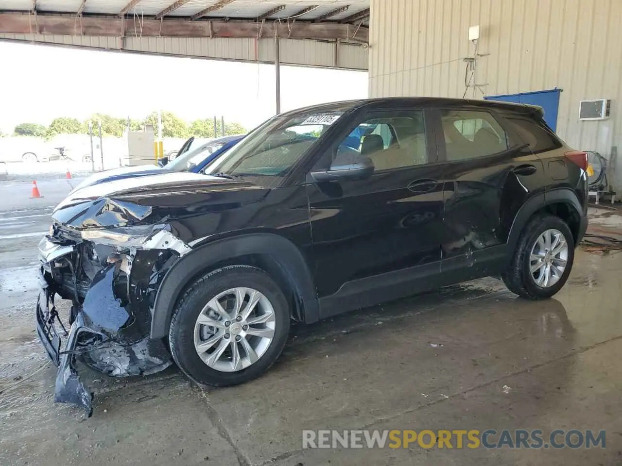 1 Photograph of a damaged car KL79MMS24PB203972 CHEVROLET TRAILBLZR 2023
