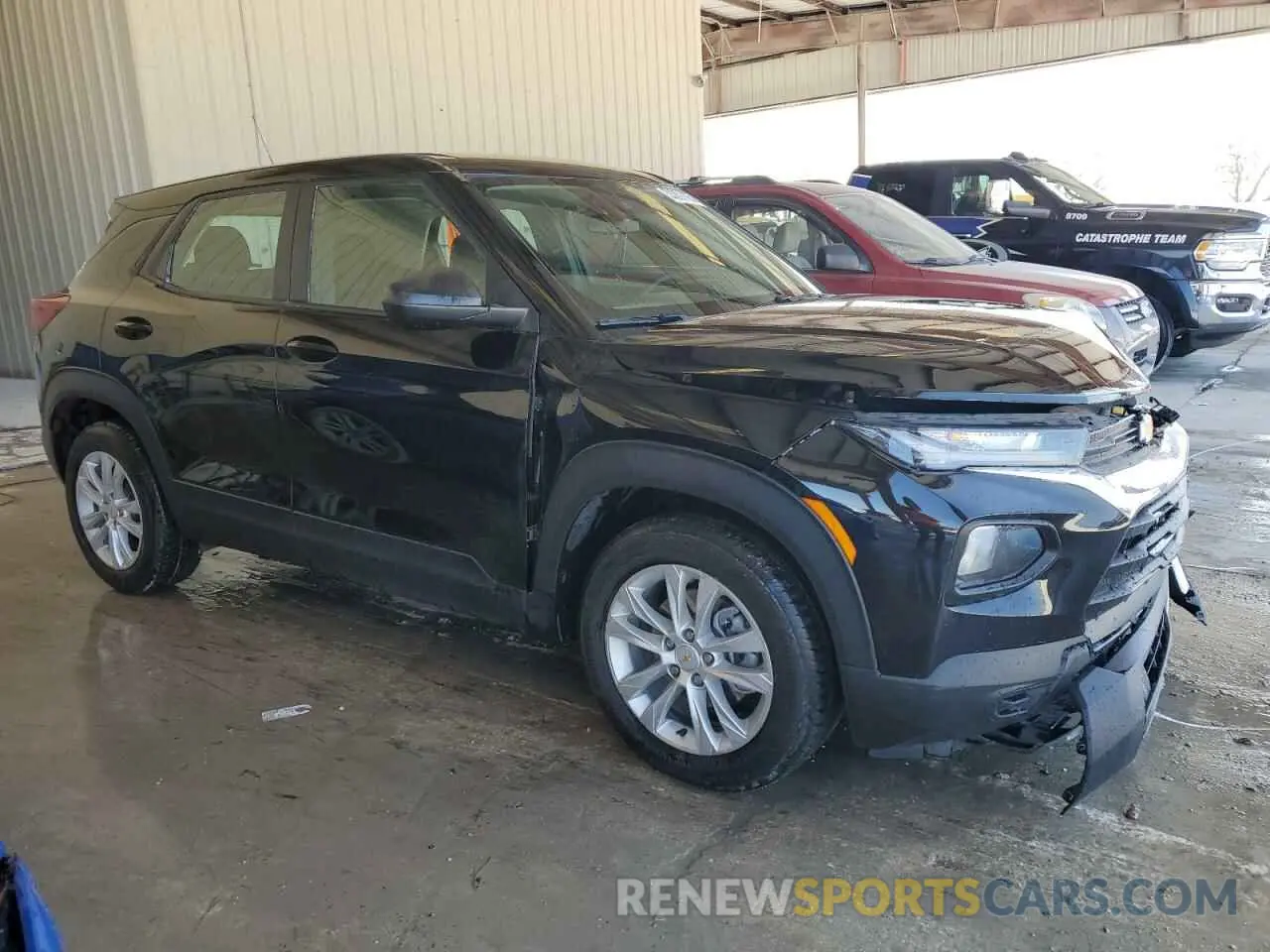 4 Photograph of a damaged car KL79MMS24PB203972 CHEVROLET TRAILBLZR 2023