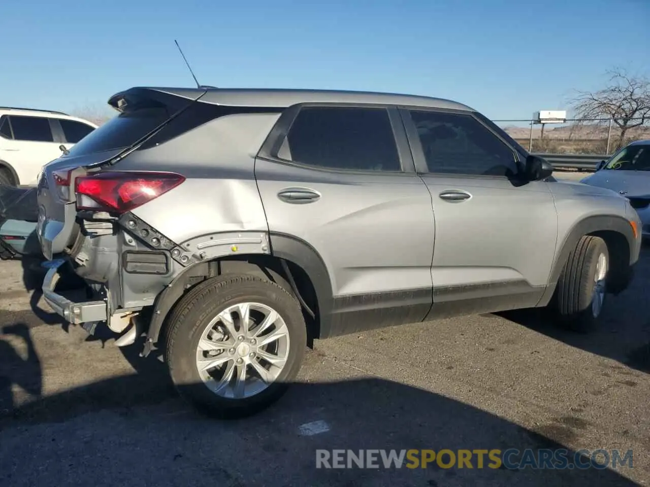 3 Photograph of a damaged car KL79MMS26PB109172 CHEVROLET TRAILBLZR 2023