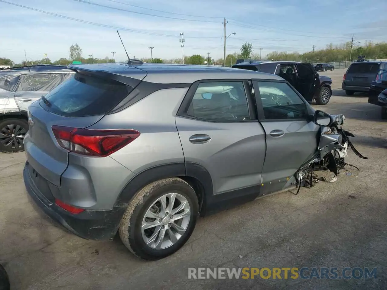 3 Photograph of a damaged car KL79MMS27PB182261 CHEVROLET TRAILBLZR 2023