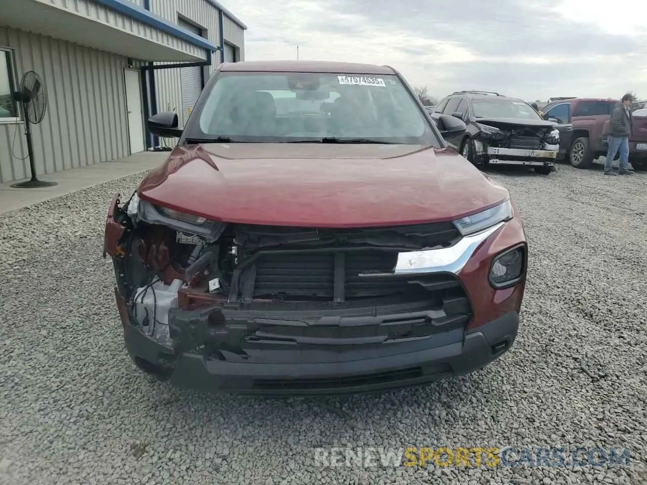 5 Photograph of a damaged car KL79MMS28PB170202 CHEVROLET TRAILBLZR 2023