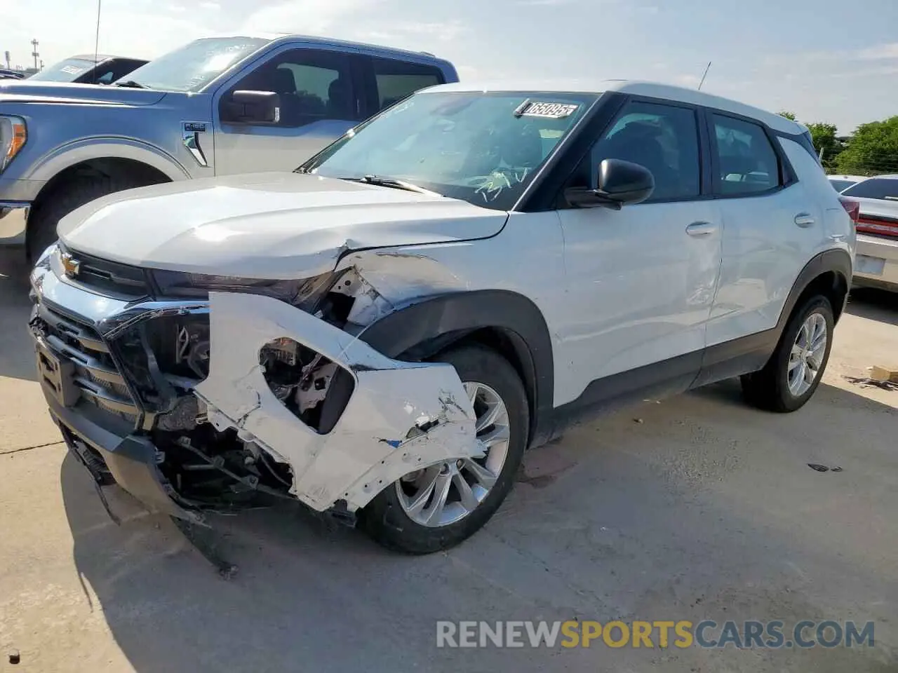 1 Photograph of a damaged car KL79MMS29PB043667 CHEVROLET TRAILBLZR 2023