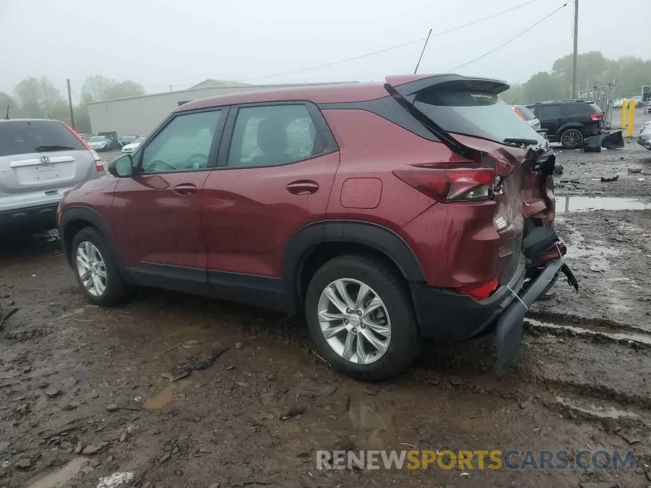 2 Photograph of a damaged car KL79MMS2XPB166359 CHEVROLET TRAILBLZR 2023
