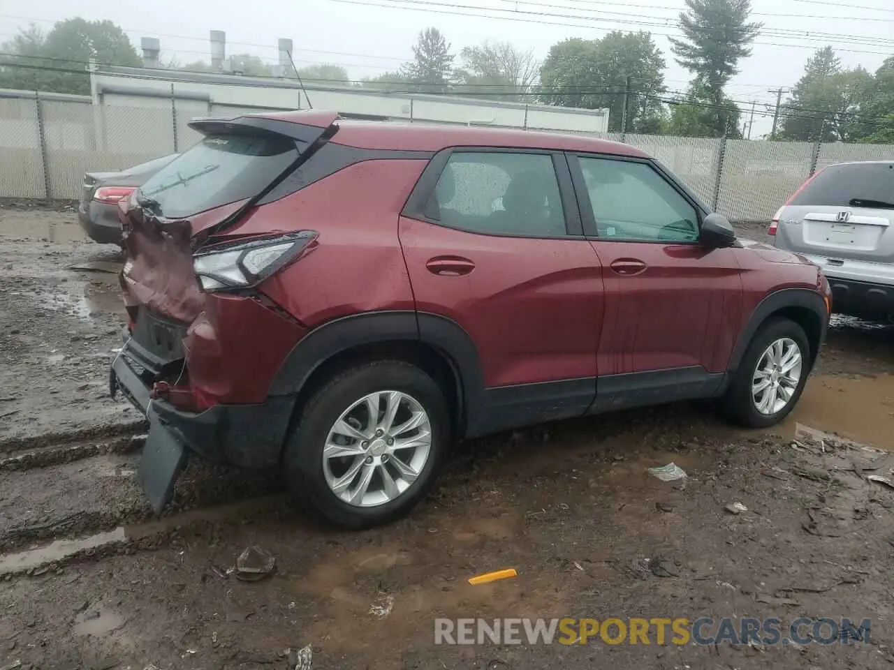 3 Photograph of a damaged car KL79MMS2XPB166359 CHEVROLET TRAILBLZR 2023
