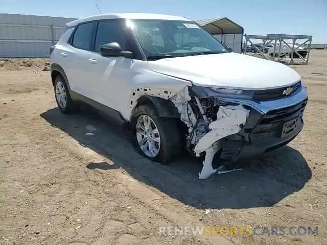 14 Photograph of a damaged car KL79MMS2XPB171948 CHEVROLET TRAILBLZR 2023