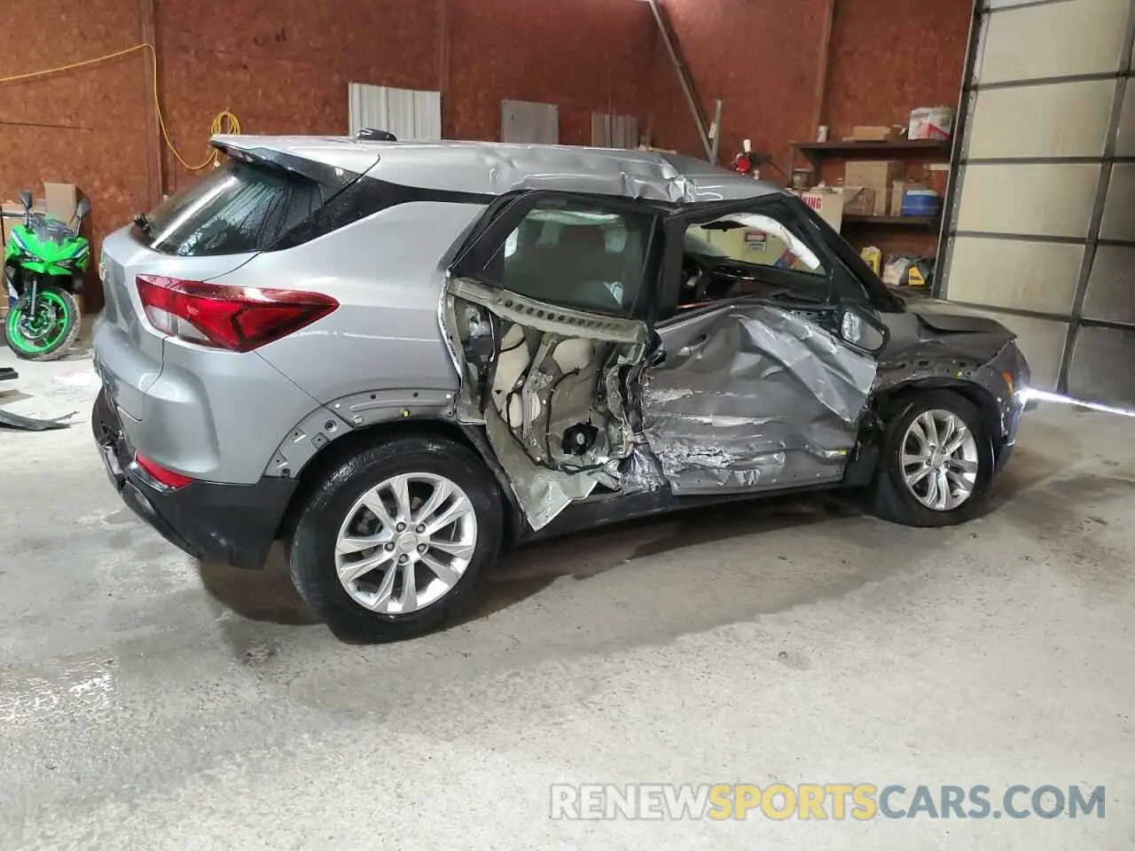 3 Photograph of a damaged car KL79MNSL8PB126120 CHEVROLET TRAILBLZR 2023