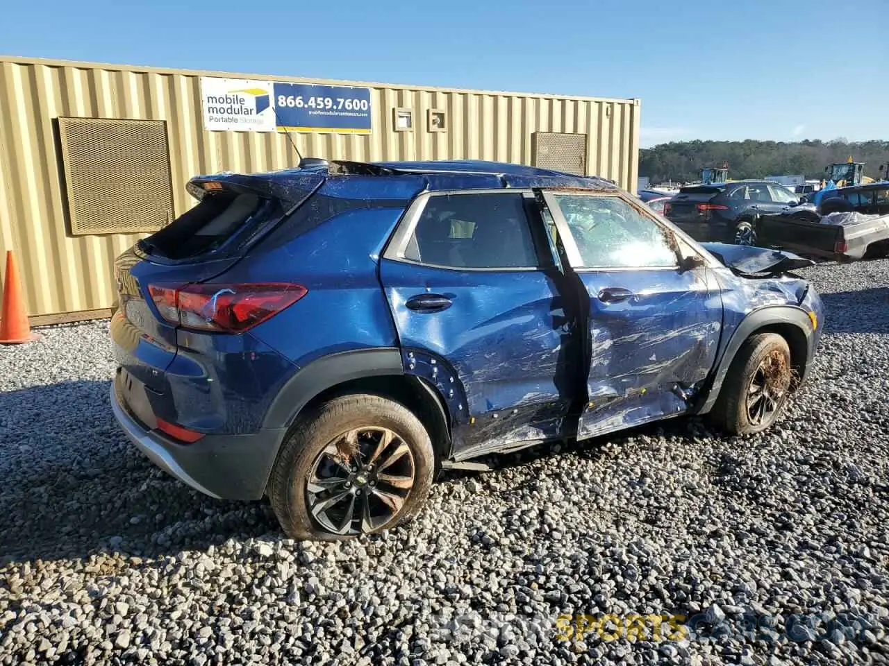 3 Photograph of a damaged car KL79MPS20PB070712 CHEVROLET TRAILBLZR 2023