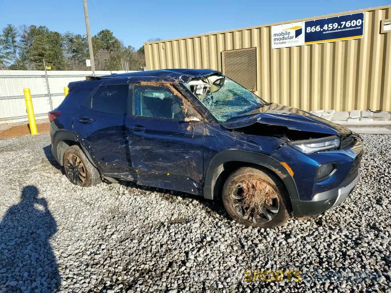 4 Photograph of a damaged car KL79MPS20PB070712 CHEVROLET TRAILBLZR 2023