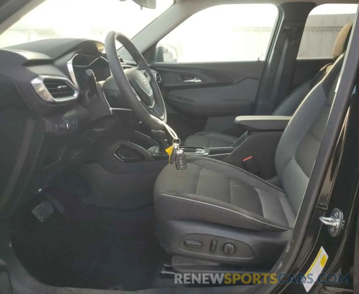 7 Photograph of a damaged car KL79MPS21PB201632 CHEVROLET TRAILBLZR 2023