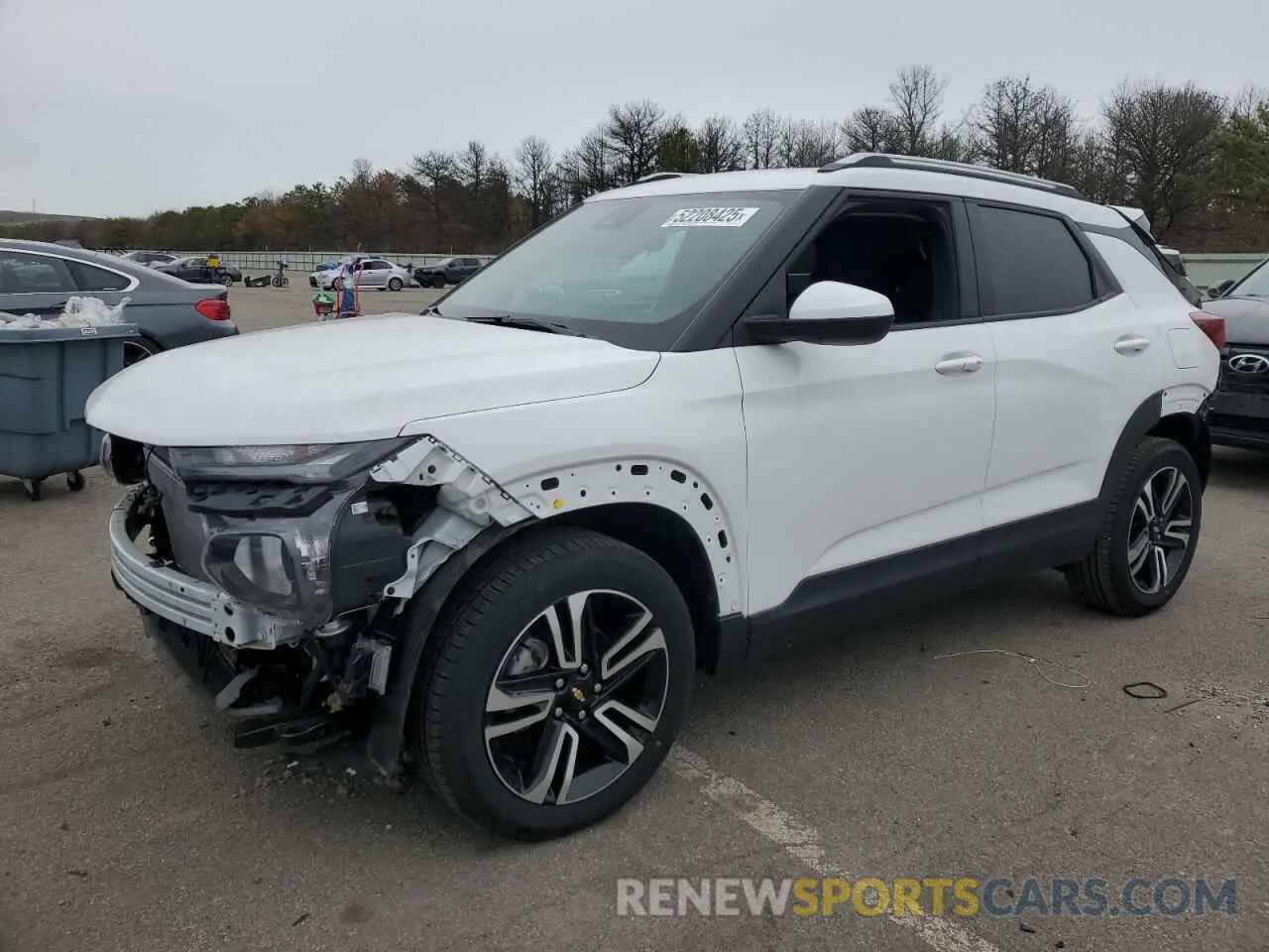 1 Photograph of a damaged car KL79MPS21PB209729 CHEVROLET TRAILBLZR 2023