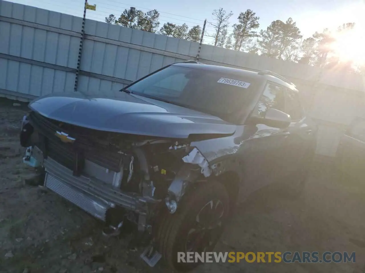 1 Photograph of a damaged car KL79MPS23PB175275 CHEVROLET TRAILBLZR 2023
