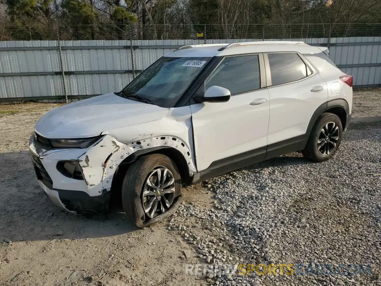1 Photograph of a damaged car KL79MPS25PB164570 CHEVROLET TRAILBLZR 2023