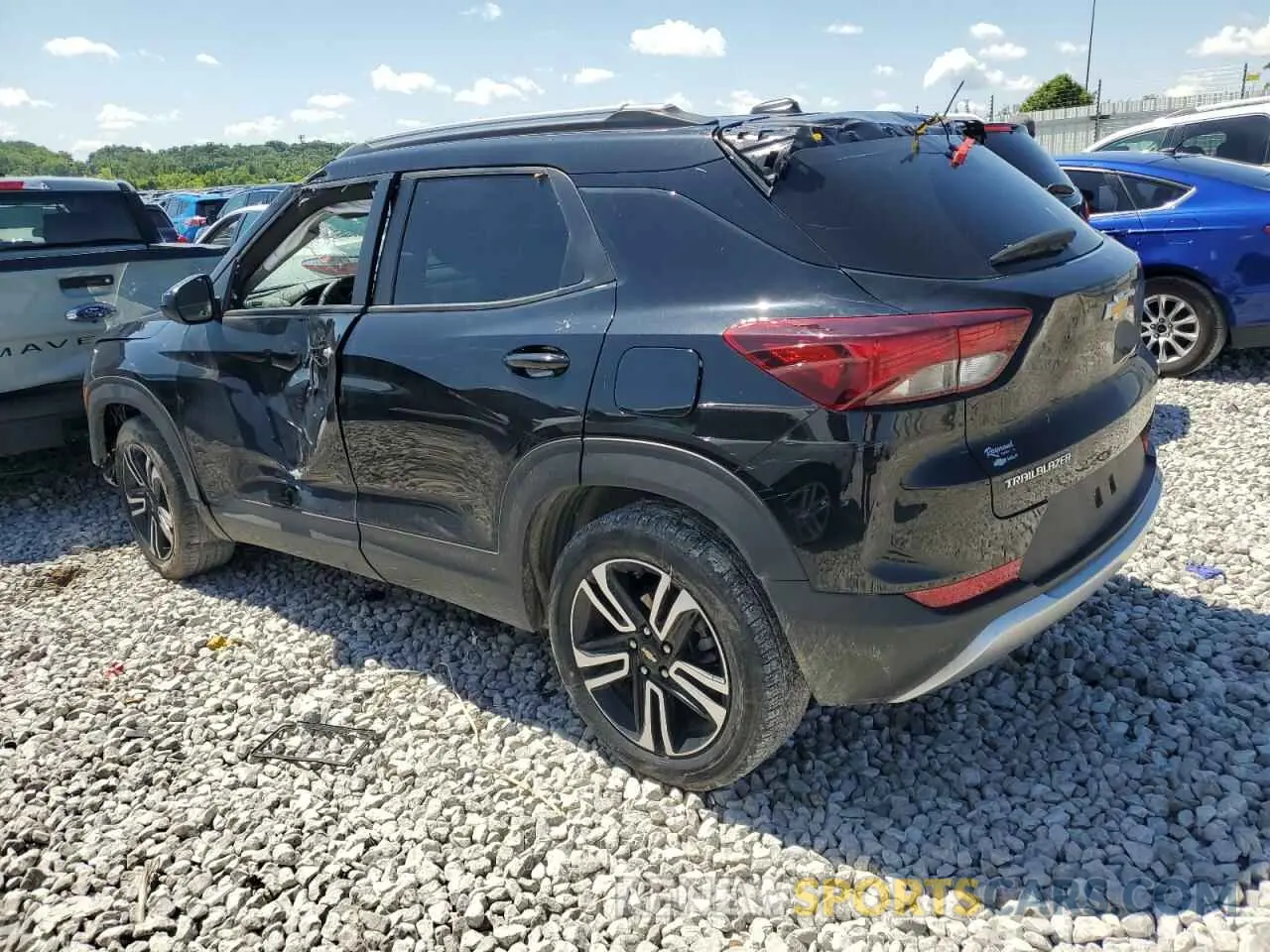 2 Photograph of a damaged car KL79MPS25PB205103 CHEVROLET TRAILBLZR 2023
