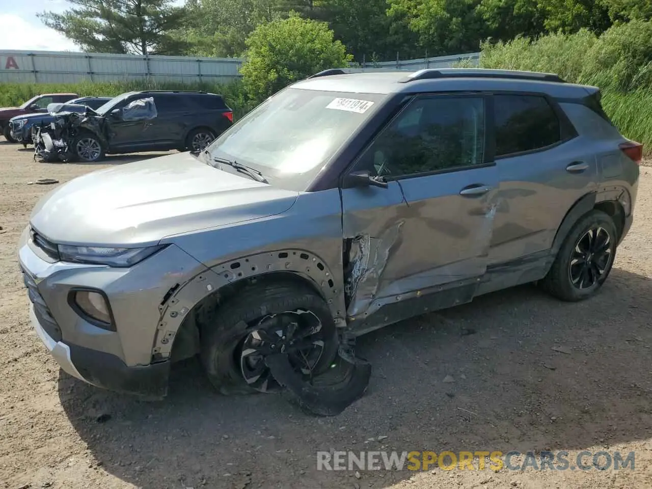 1 Photograph of a damaged car KL79MPS29PB056503 CHEVROLET TRAILBLZR 2023