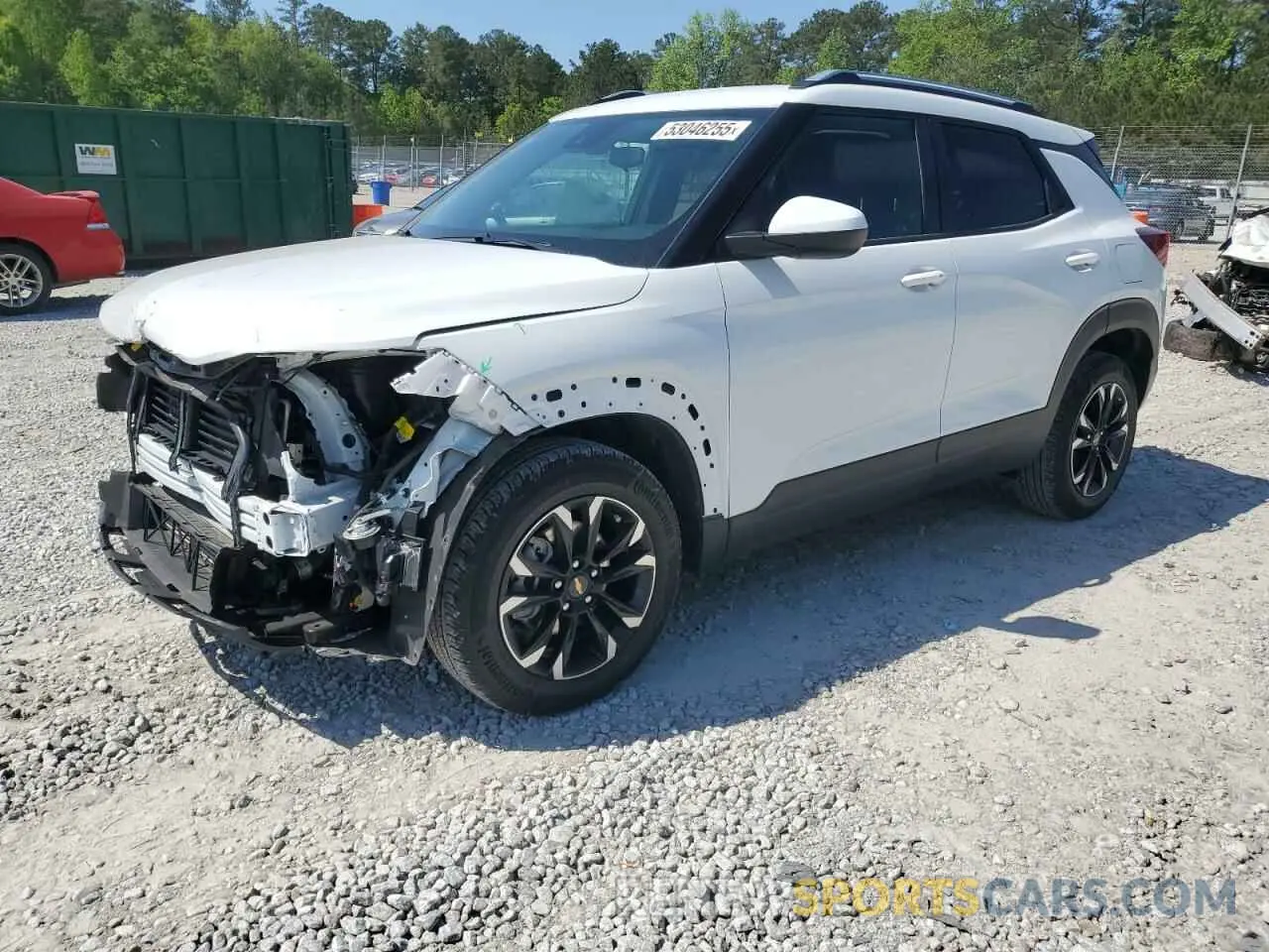 1 Photograph of a damaged car KL79MPS2XPB039998 CHEVROLET TRAILBLZR 2023