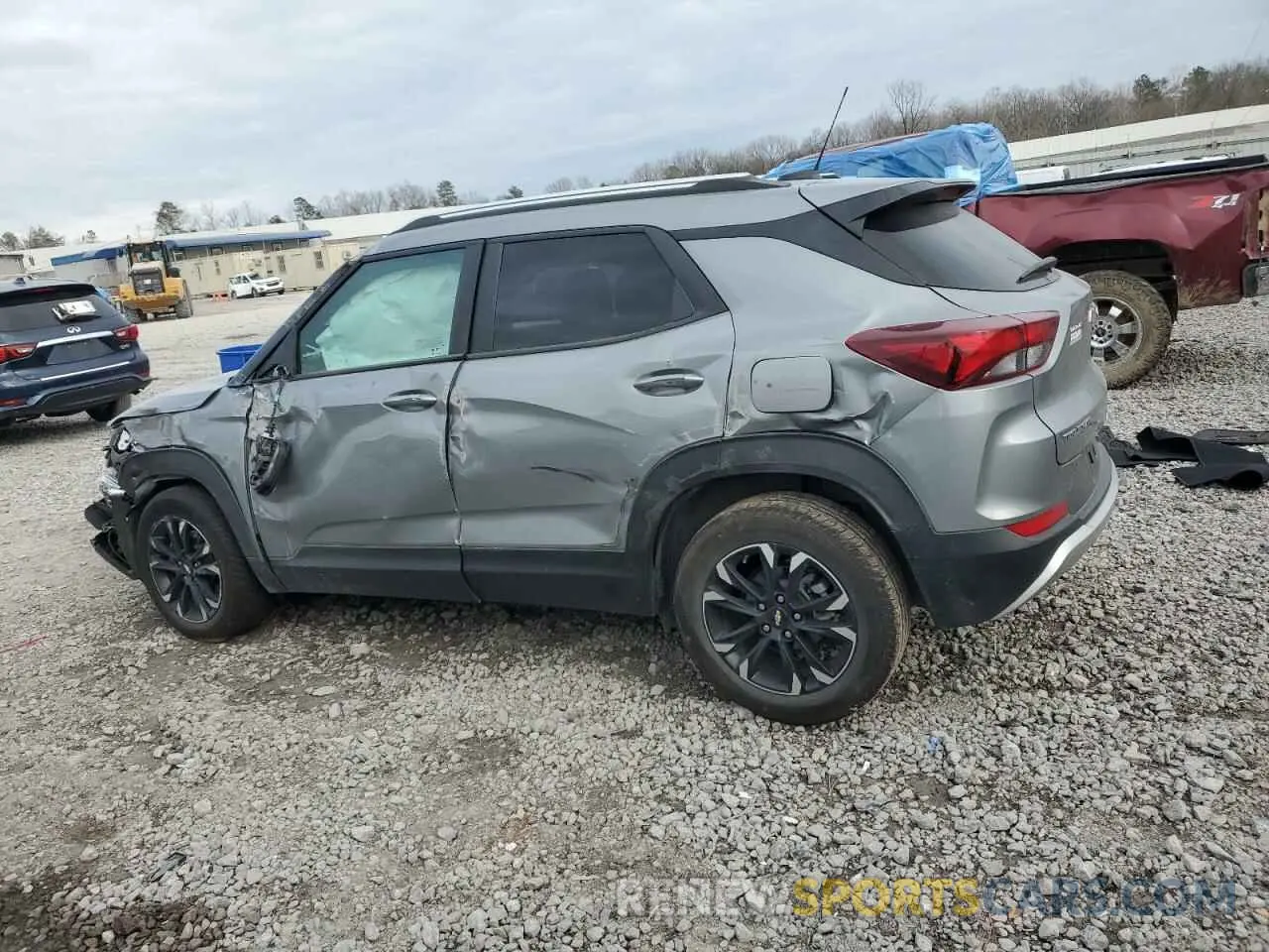 2 Photograph of a damaged car KL79MPSL1PB211604 CHEVROLET TRAILBLZR 2023