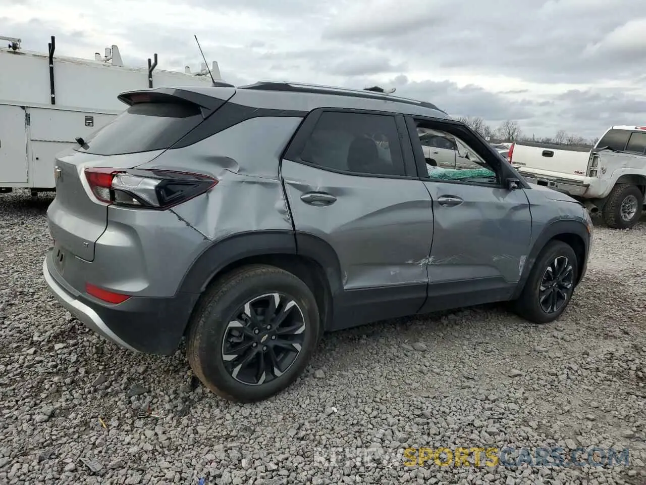 3 Photograph of a damaged car KL79MPSL1PB211604 CHEVROLET TRAILBLZR 2023