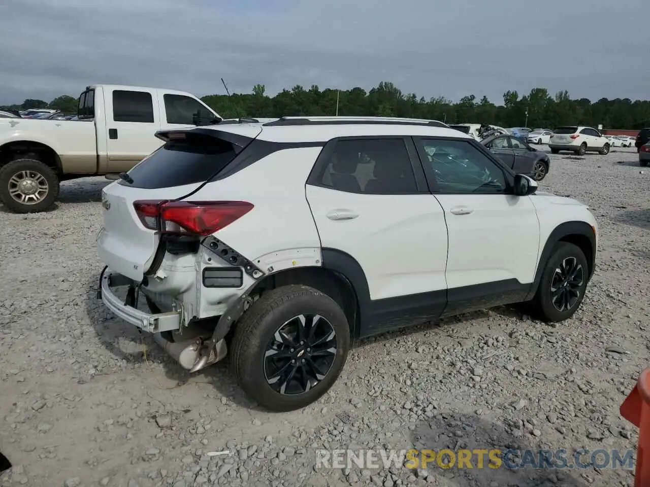 3 Photograph of a damaged car KL79MPSL5PB157157 CHEVROLET TRAILBLZR 2023