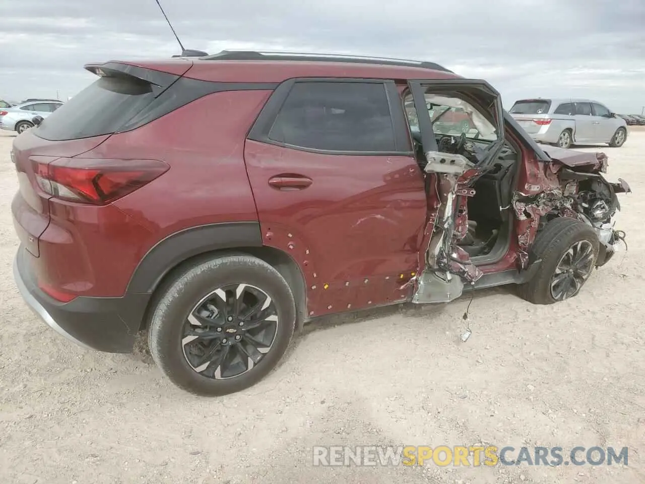 3 Photograph of a damaged car KL79MPSL5PB201562 CHEVROLET TRAILBLZR 2023