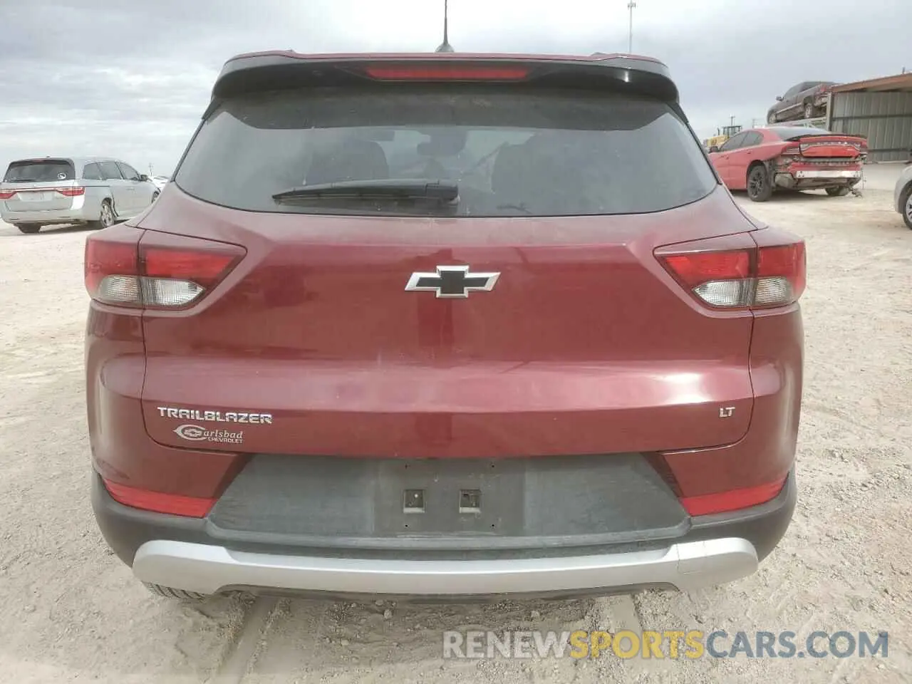 6 Photograph of a damaged car KL79MPSL5PB201562 CHEVROLET TRAILBLZR 2023