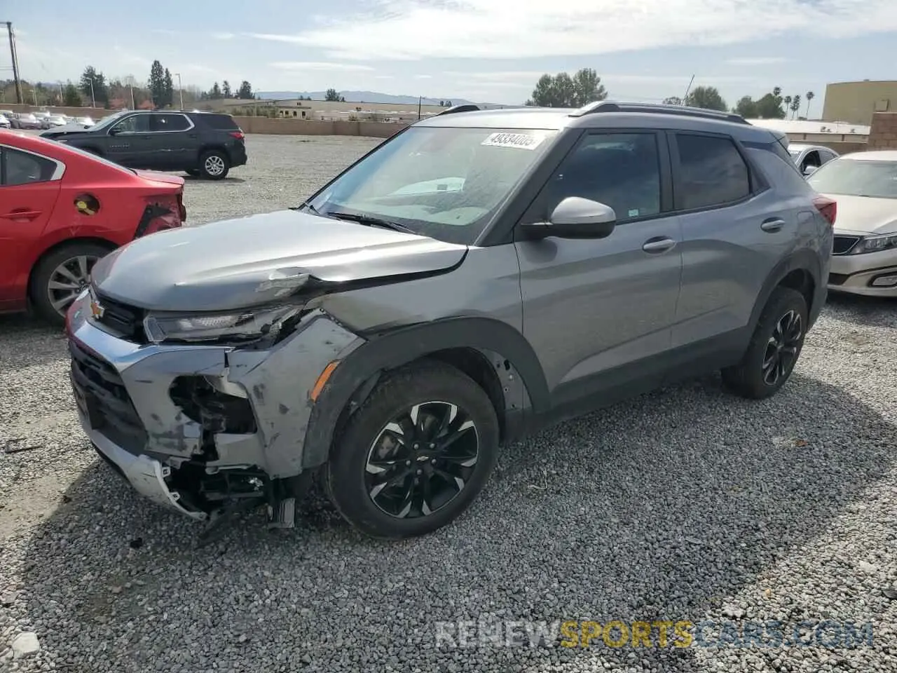 1 Photograph of a damaged car KL79MPSL6PB127682 CHEVROLET TRAILBLZR 2023