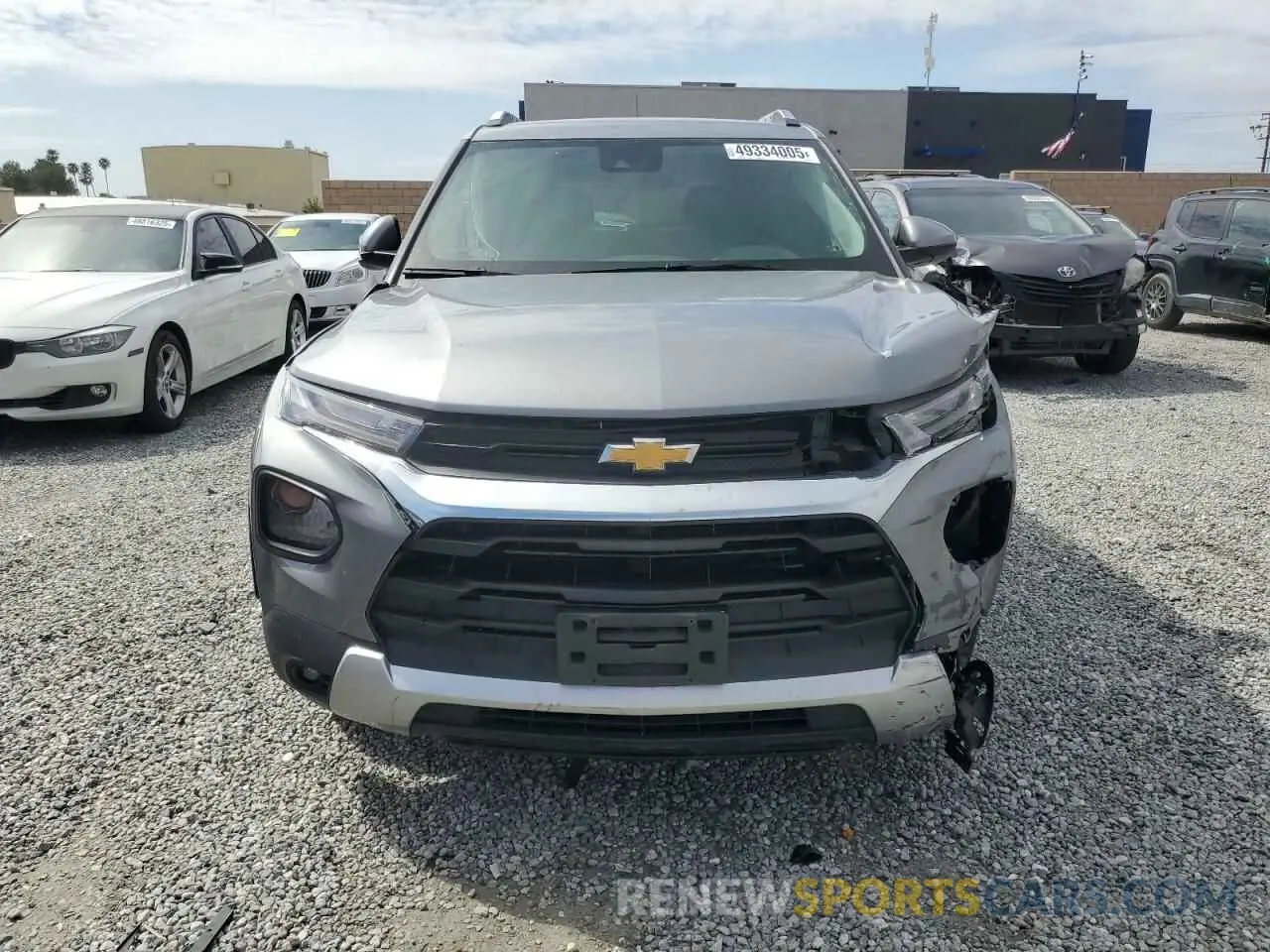 5 Photograph of a damaged car KL79MPSL6PB127682 CHEVROLET TRAILBLZR 2023