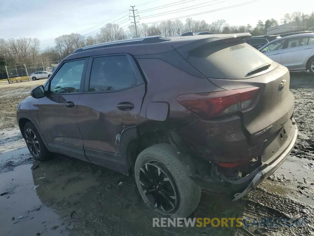 2 Photograph of a damaged car KL79MPSL7PB079495 CHEVROLET TRAILBLZR 2023