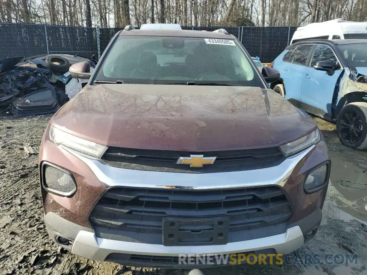 5 Photograph of a damaged car KL79MPSL7PB079495 CHEVROLET TRAILBLZR 2023