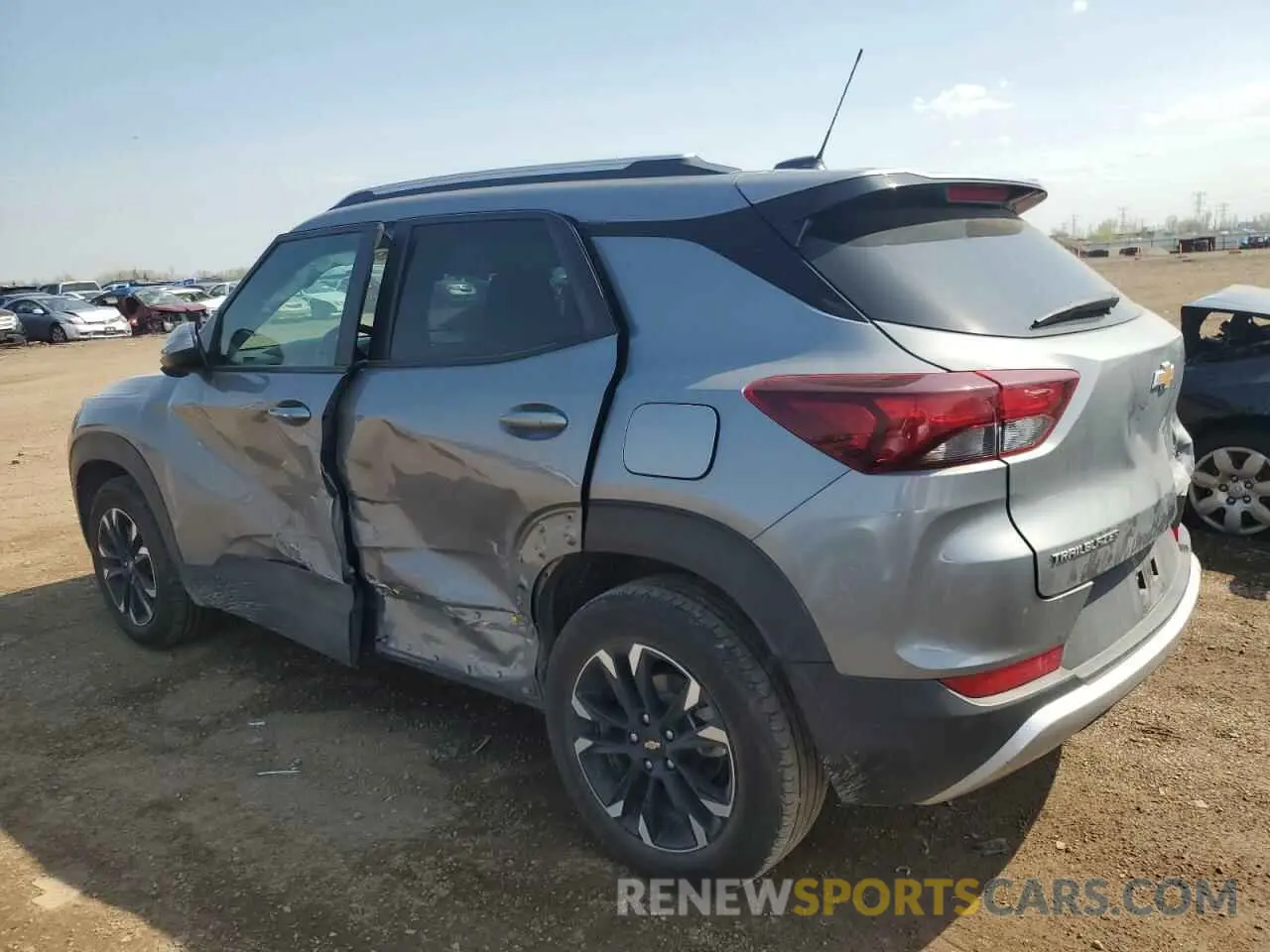 2 Photograph of a damaged car KL79MPSL8PB140143 CHEVROLET TRAILBLZR 2023