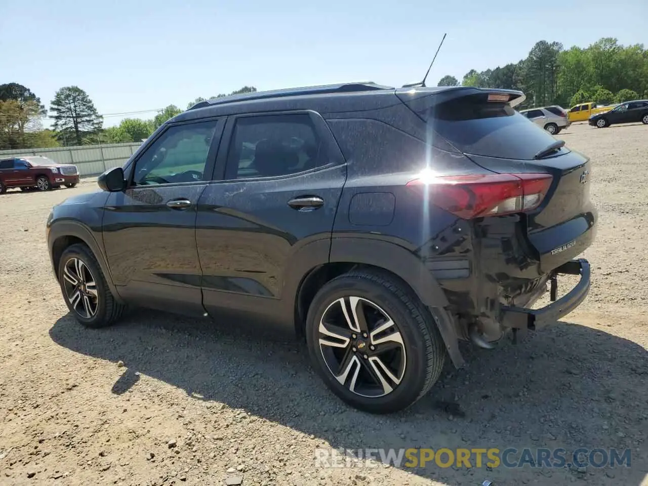 2 Photograph of a damaged car KL79MPSL8PB188404 CHEVROLET TRAILBLZR 2023