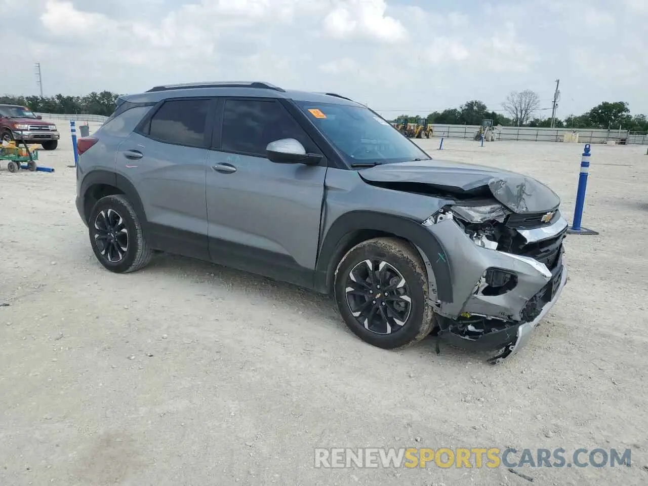 4 Photograph of a damaged car KL79MPSL9PB212869 CHEVROLET TRAILBLZR 2023