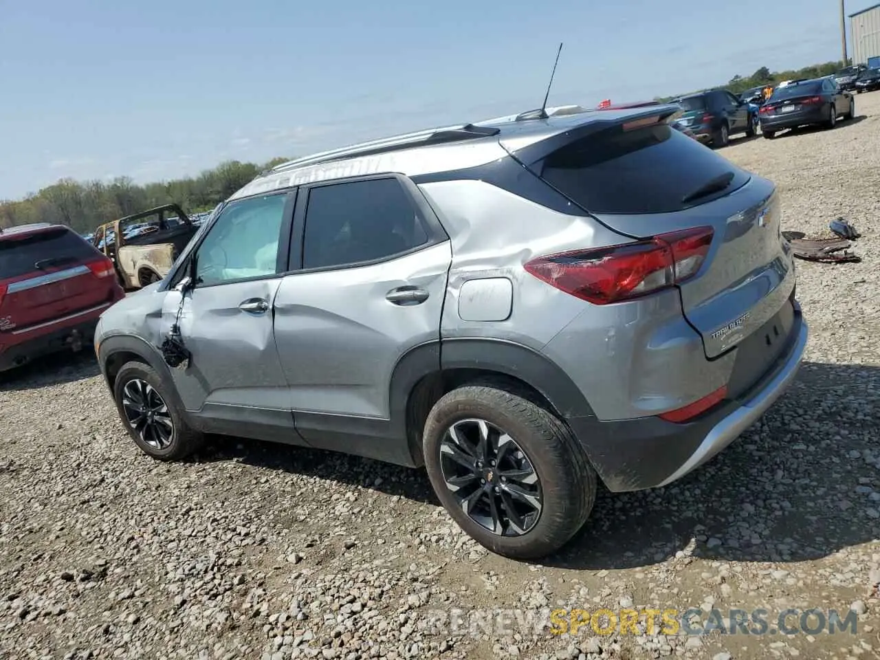 2 Photograph of a damaged car KL79MPSLXPB064120 CHEVROLET TRAILBLZR 2023