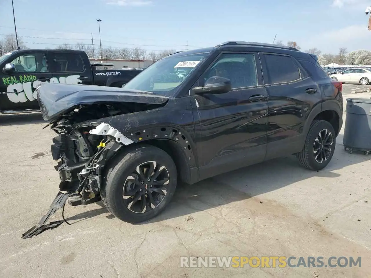 1 Photograph of a damaged car KL79MRSL0PB189736 CHEVROLET TRAILBLZR 2023