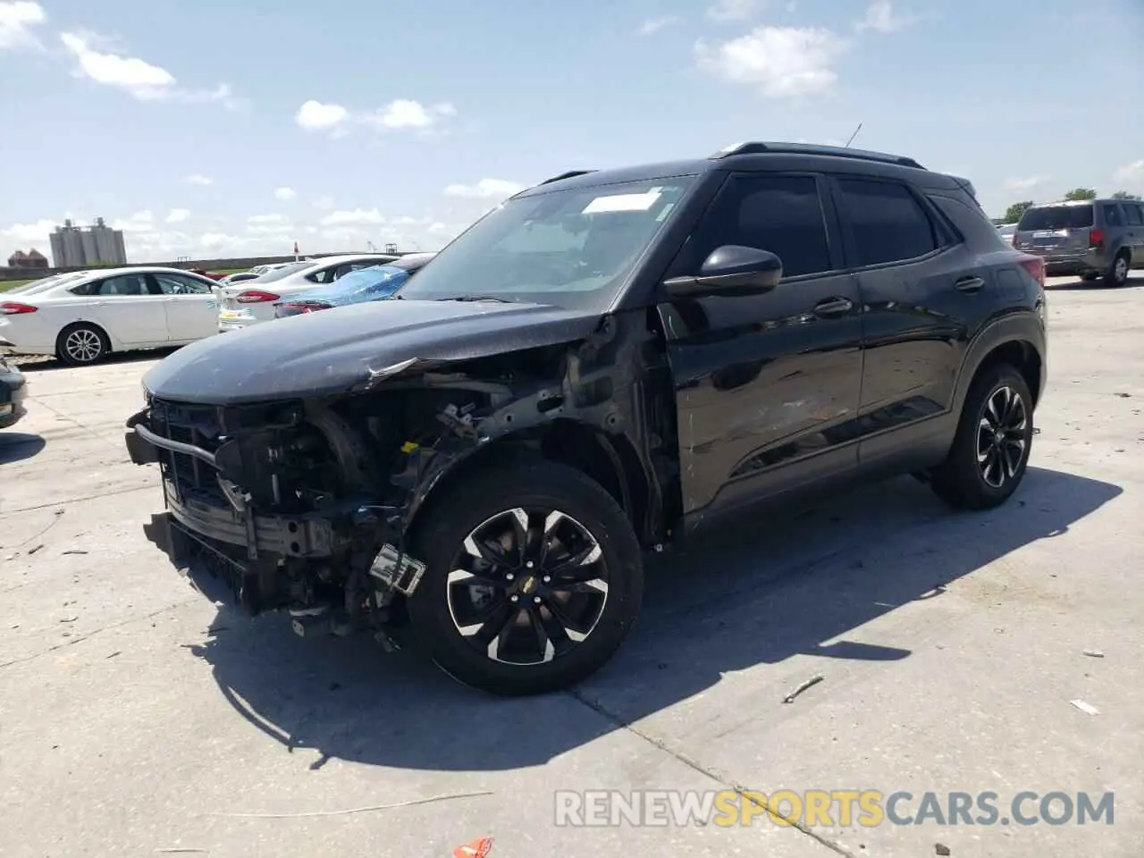 1 Photograph of a damaged car KL79MRSL4PB000490 CHEVROLET TRAILBLZR 2023