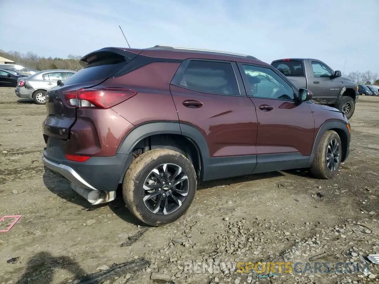 3 Photograph of a damaged car KL79MRSL4PB062018 CHEVROLET TRAILBLZR 2023