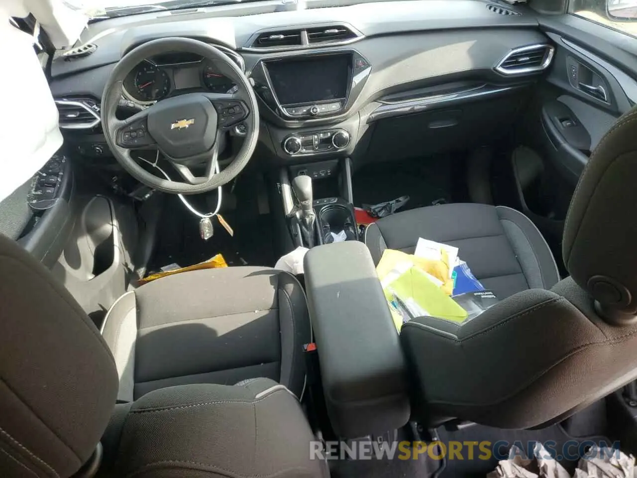 8 Photograph of a damaged car KL79MRSL4PB062018 CHEVROLET TRAILBLZR 2023