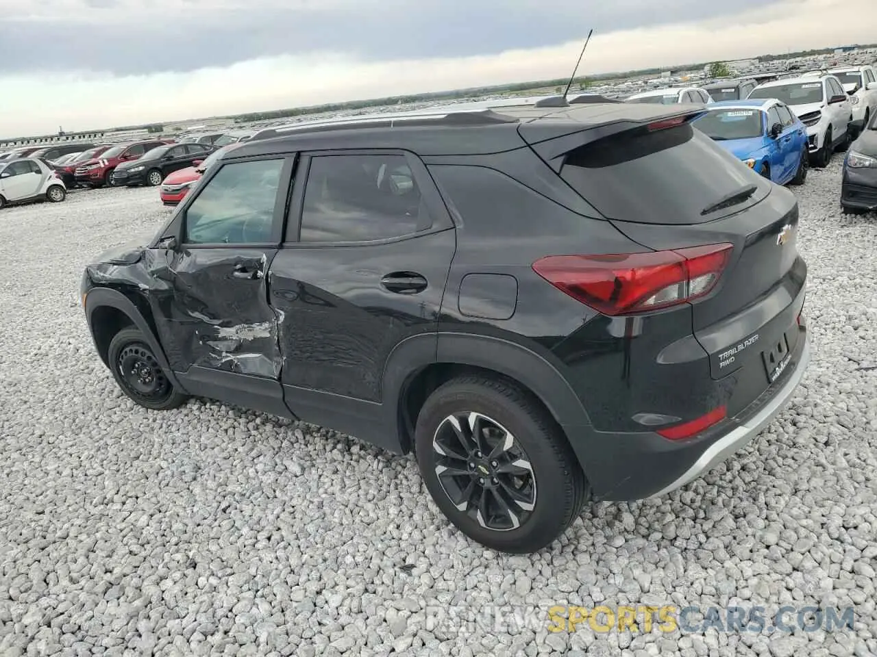 2 Photograph of a damaged car KL79MRSL7PB148794 CHEVROLET TRAILBLZR 2023
