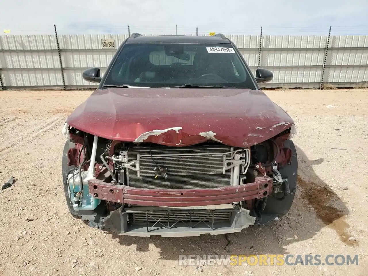 5 Photograph of a damaged car KL79MTSL1PB127257 CHEVROLET TRAILBLZR 2023