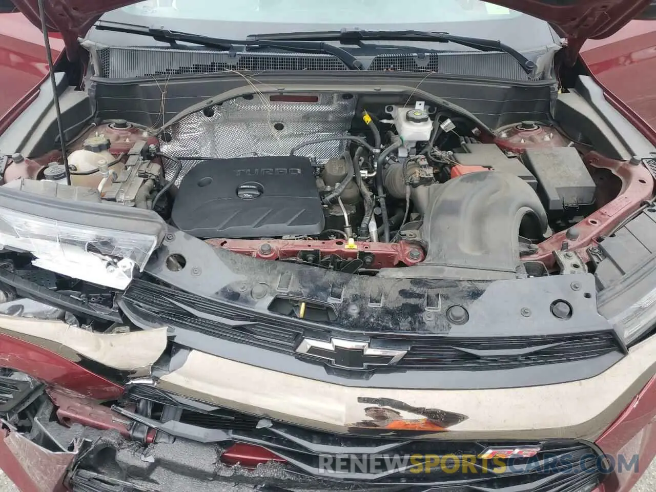 12 Photograph of a damaged car KL79MTSL1PB133270 CHEVROLET TRAILBLZR 2023