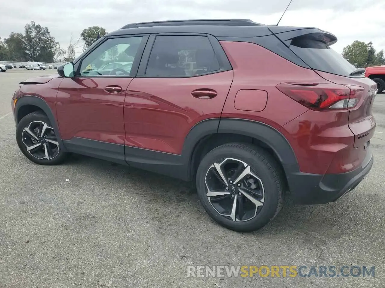 2 Photograph of a damaged car KL79MTSL1PB133270 CHEVROLET TRAILBLZR 2023