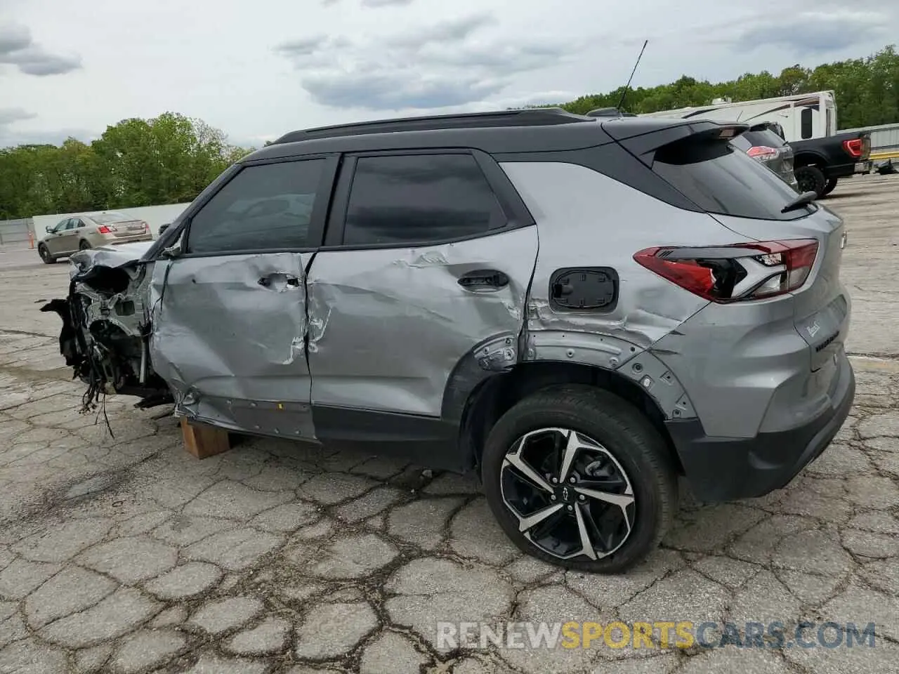 2 Photograph of a damaged car KL79MTSL1PB161862 CHEVROLET TRAILBLZR 2023