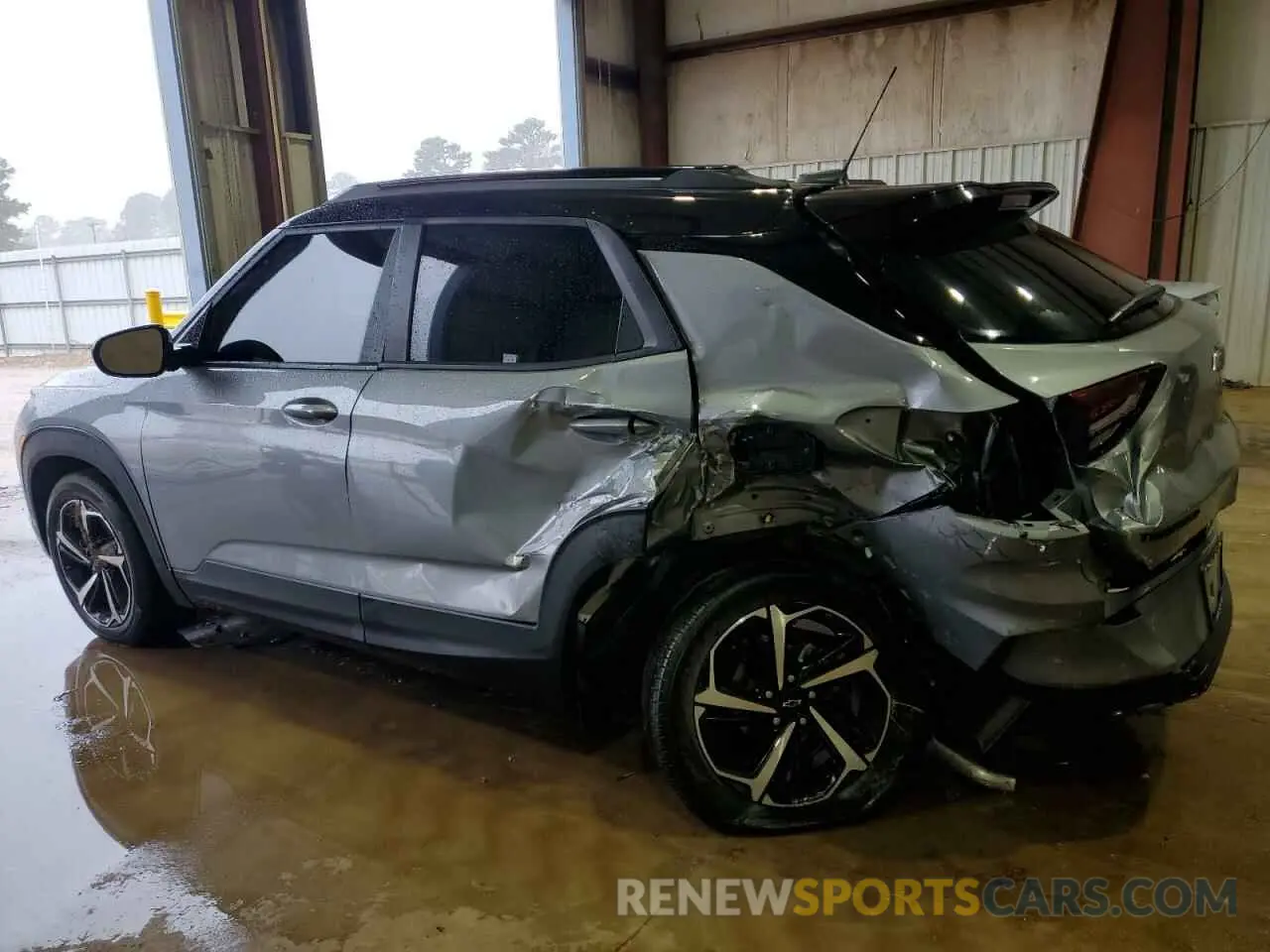 2 Photograph of a damaged car KL79MTSL2PB092079 CHEVROLET TRAILBLZR 2023