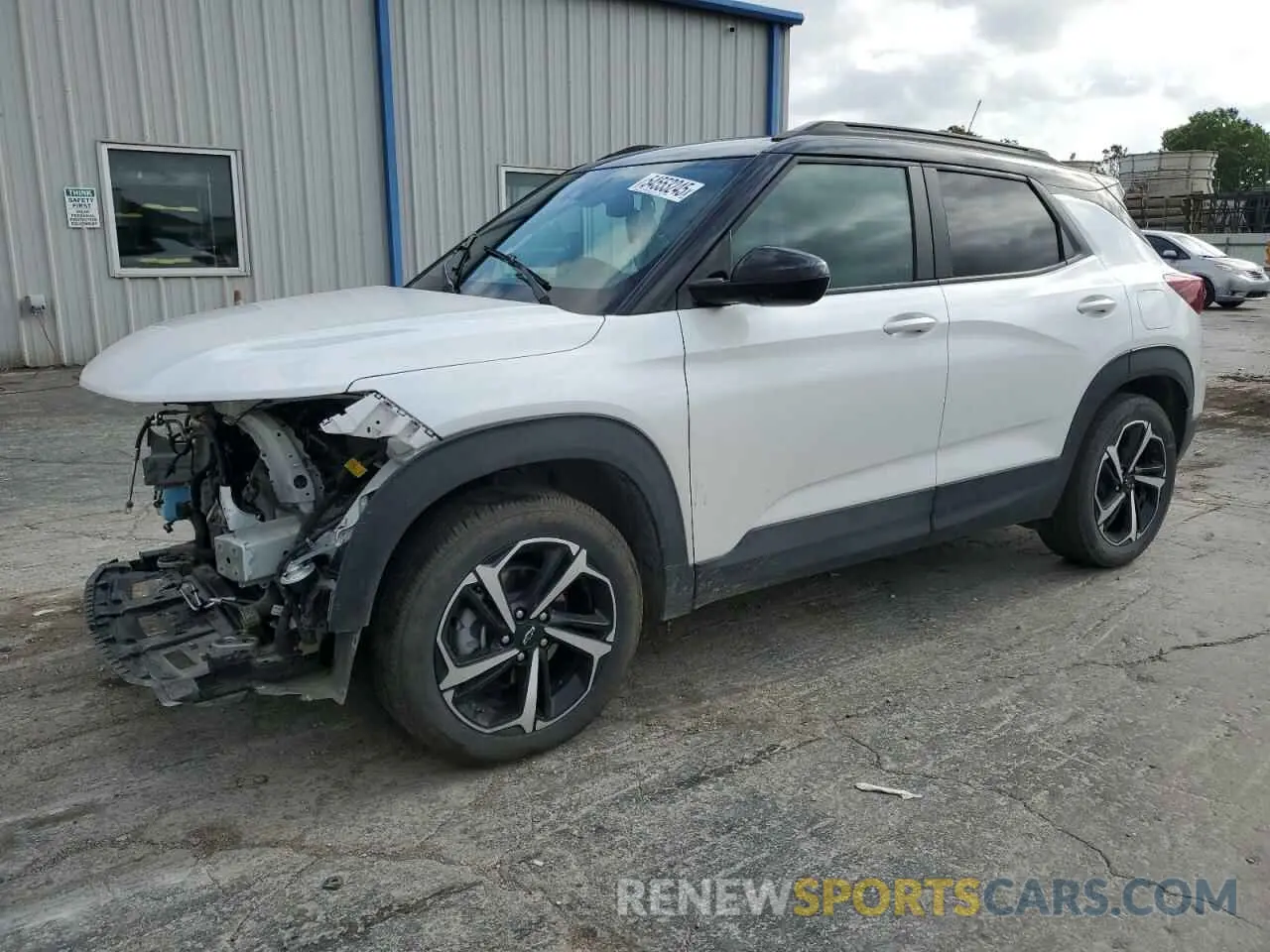 1 Photograph of a damaged car KL79MTSL3PB152810 CHEVROLET TRAILBLZR 2023
