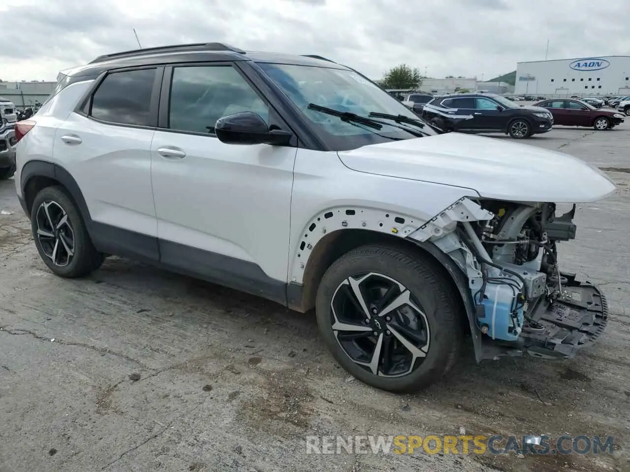 4 Photograph of a damaged car KL79MTSL3PB152810 CHEVROLET TRAILBLZR 2023