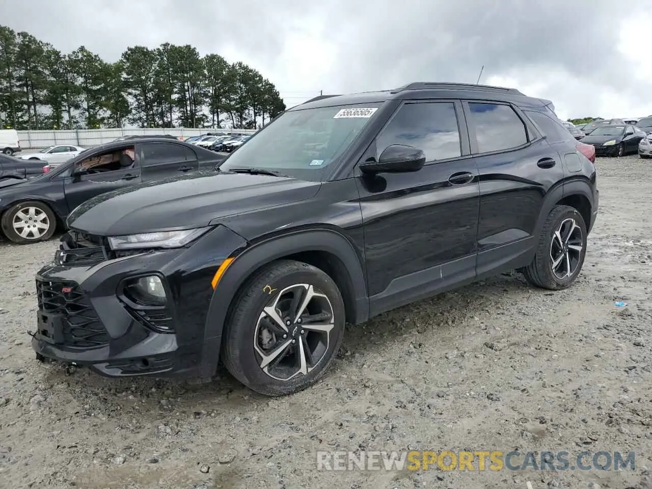 1 Photograph of a damaged car KL79MTSL5PB059982 CHEVROLET TRAILBLZR 2023