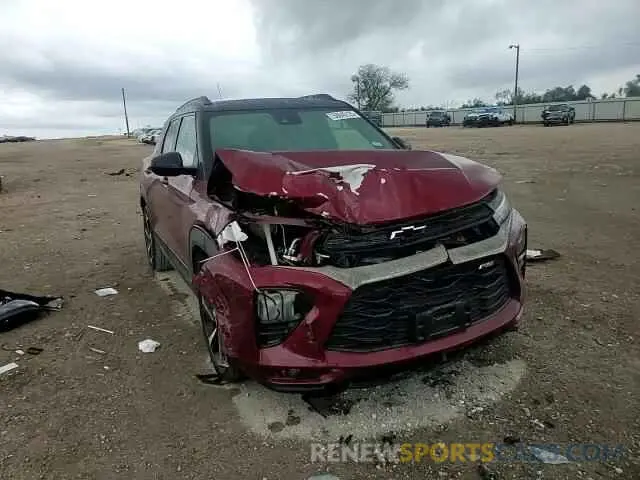 11 Photograph of a damaged car KL79MTSL7PB004613 CHEVROLET TRAILBLZR 2023